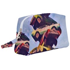 Pretty Colors Cars Wristlet Pouch Bag (large) by StarvingArtisan