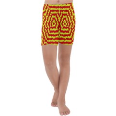 Rby 2 Kids  Lightweight Velour Capri Yoga Leggings by ArtworkByPatrick