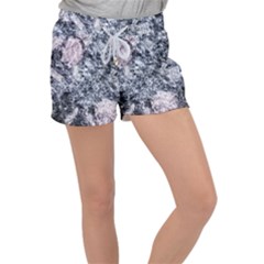 Garden Of The Phoenix Granite Women s Velour Lounge Shorts by Riverwoman