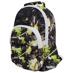 Signs Of Spring Rounded Multi Pocket Backpack by Riverwoman