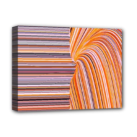 Electric Field Art Xxii Deluxe Canvas 16  X 12  (stretched)  by okhismakingart