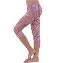 Electric Field Art XXIV Kids  Lightweight Velour Capri Leggings  View2