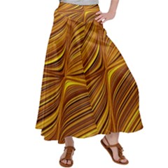 Electric Field Art Xxix Satin Palazzo Pants by okhismakingart