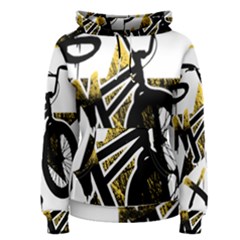 Bmx Women s Pullover Hoodie by Melcu