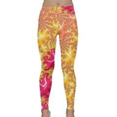 Fractal Math Mathematics Science Classic Yoga Leggings by Pakrebo