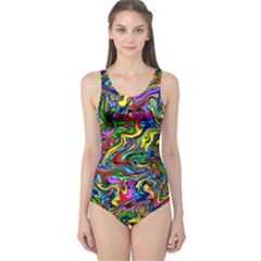 Graffiti 3 2 One Piece Swimsuit by ArtworkByPatrick