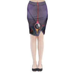 Tame Impala Midi Wrap Pencil Skirt by milliahood