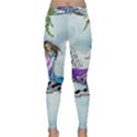 Cute Fairy Dancing On A Piano Classic Yoga Leggings View1