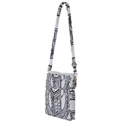 Bad Wolf Tardis Art Drawing Doctor Who Multi Function Travel Bag by Sudhe