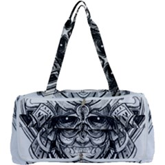 Drawing Samurai Tattoo Sketch Japanese Samurai Multi Function Bag by Sudhe