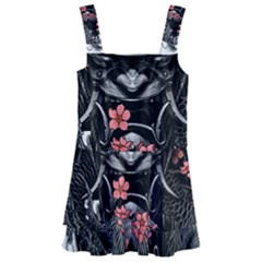 Sleeve Tattoo  Samurai Kids  Layered Skirt Swimsuit by Sudhe