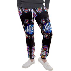 Rosette Stained Glass Window Church Men s Jogger Sweatpants by Pakrebo