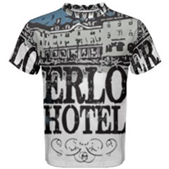 The Overlook Hotel Merch Men s Cotton Tee by milliahood