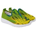 Abstract Pattern Lines Wave Kids  Slip On Sneakers View3