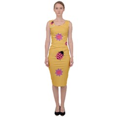Ledy Bird Sleeveless Pencil Dress by HermanTelo