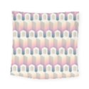 Seamless Pattern Background Entrance Square Tapestry (Small) View1