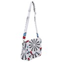 Star Illusion Mandala Shoulder Bag with Back Zipper View1