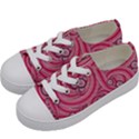 Pattern Doodle Design Drawing Kids  Low Top Canvas Sneakers View2