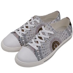 Cami Texture Pattern Architecture Women s Low Top Canvas Sneakers by Pakrebo