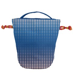 Geometric Wallpaper Drawstring Bucket Bag by Mariart