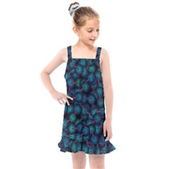 Background Abstract Textile Design Kids  Overall Dress by HermanTelo