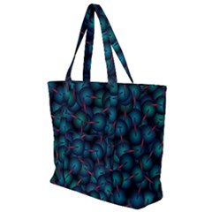 Background Abstract Textile Design Zip Up Canvas Bag by HermanTelo