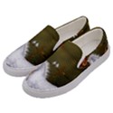 Cute Fairy With Unicorn Foal Men s Canvas Slip Ons View2