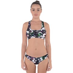 Abstract Science Fiction Cross Back Hipster Bikini Set by HermanTelo