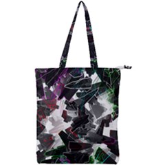 Abstract Science Fiction Double Zip Up Tote Bag by HermanTelo