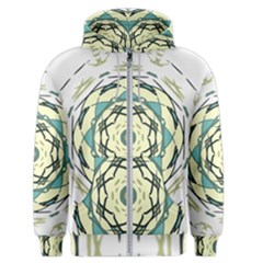 Circle Vector Background Abstract Men s Zipper Hoodie by HermanTelo