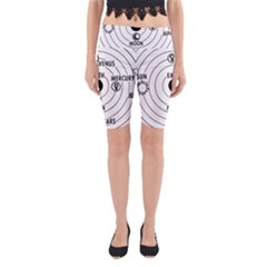 Earth Geocentric Jupiter Mars Yoga Cropped Leggings by HermanTelo