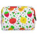 Pattern Fruits Orange Green Make Up Pouch (Medium) View2