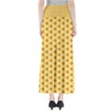 Pattern Halloween Pumpkin Color Full Length Maxi Skirt View2