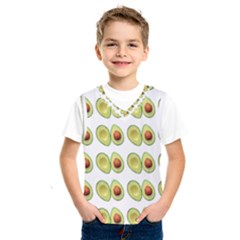 Pattern Avocado Green Fruit Kids  Sportswear by HermanTelo