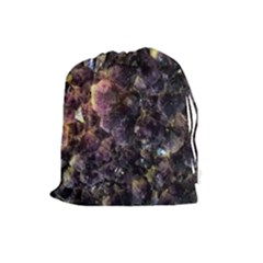 Amethyst Drawstring Pouch (large) by WensdaiAmbrose