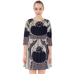 Egyptian Design Beetle Smock Dress by Sapixe