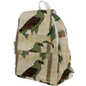 Egyptian Paper Papyrus Bird Top Flap Backpack View1