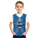 Sport, Surfboard With Water Drops Kids  SportsWear View1