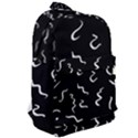 Scribbles Lines Drawing Picture Classic Backpack View2