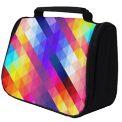 Abstract Background Colorful Pattern Full Print Travel Pouch (big) by Sapixe