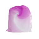 Abstract Spiral Pattern Background Drawstring Pouch (XL) View1