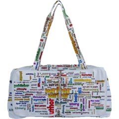 Writing Author Motivation Words Multi Function Bag by Sapixe