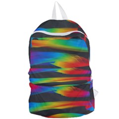 Colorful Background Foldable Lightweight Backpack by Sapixe