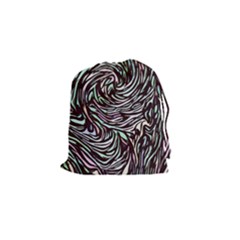 Stained Glass Drawstring Pouch (small) by Mariart