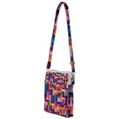 Abstract Geometry Blocks Multi Function Travel Bag by Bajindul