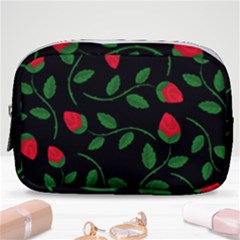 Roses Flowers Spring Flower Nature Make Up Pouch (small) by Bajindul
