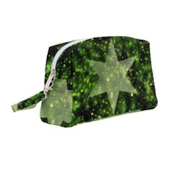 Star Blue Star Space Universe Wristlet Pouch Bag (medium) by Bajindul