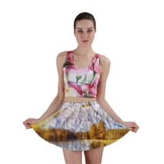 Painting Paint Landscape Nature Mini Skirt by Pakrebo