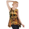 Sculpture Art Temple Tower Side Drop Tank Tunic View1