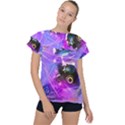 Ski Boot Ski Boots Skiing Activity Ruffle Collar Chiffon Blouse View1